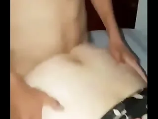 Young boy fucks Mature Wife - Jovencito se coge a madura&period; El esposo graba