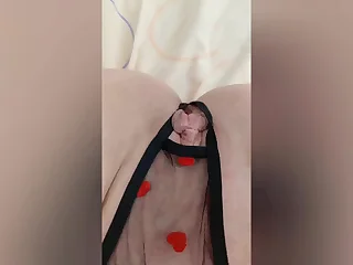 I brought my pussy to orgasm when I got home from college